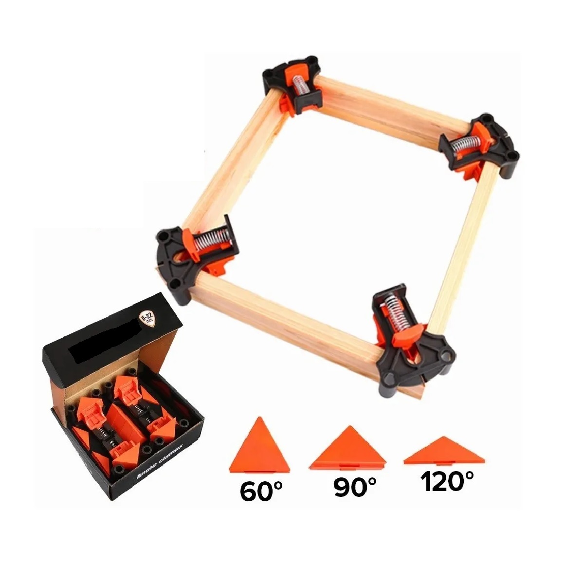 Clips De Fijación De 90/60/120 Grados Para Carpintería