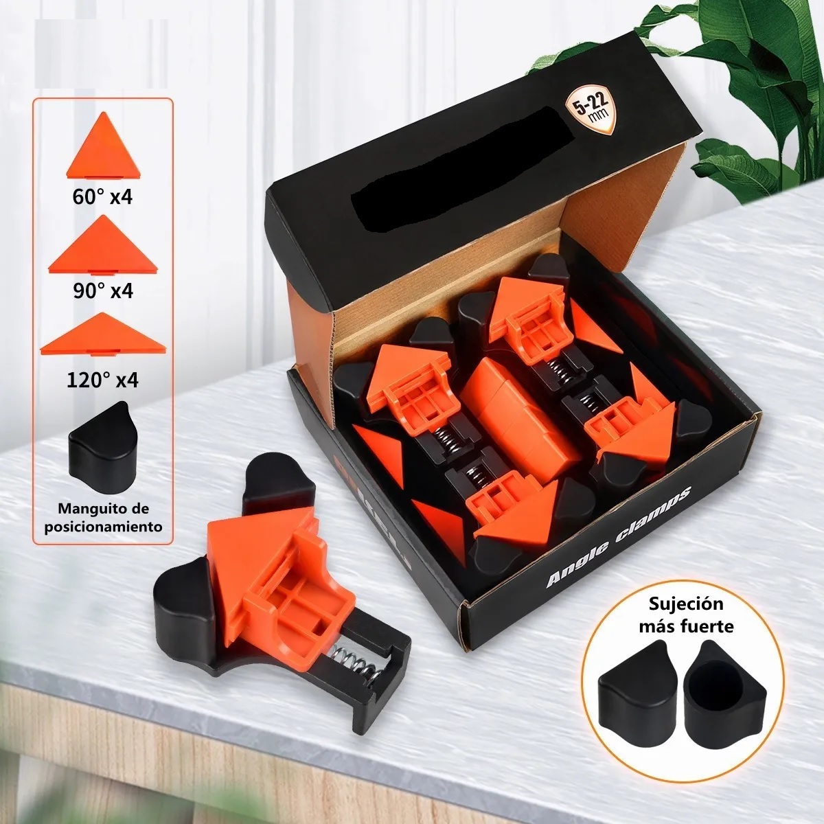 Clips De Fijación De 90/60/120 Grados Para Carpintería