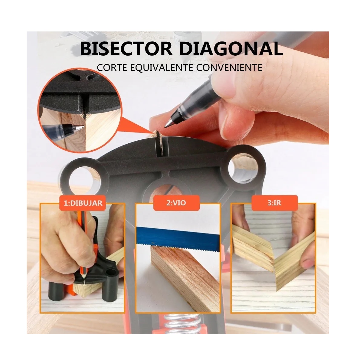 Clips De Fijación De 90/60/120 Grados Para Carpintería