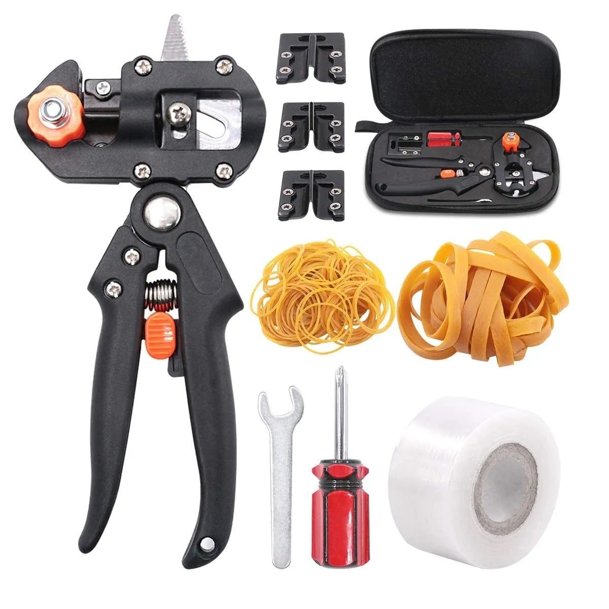 Pinzas Podadoras De Injertos Plantas Jardín Con Cinta D Goma