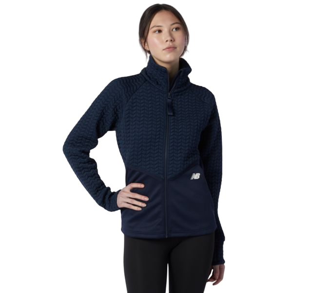 Chamarra new balance heatloft athletic mujer