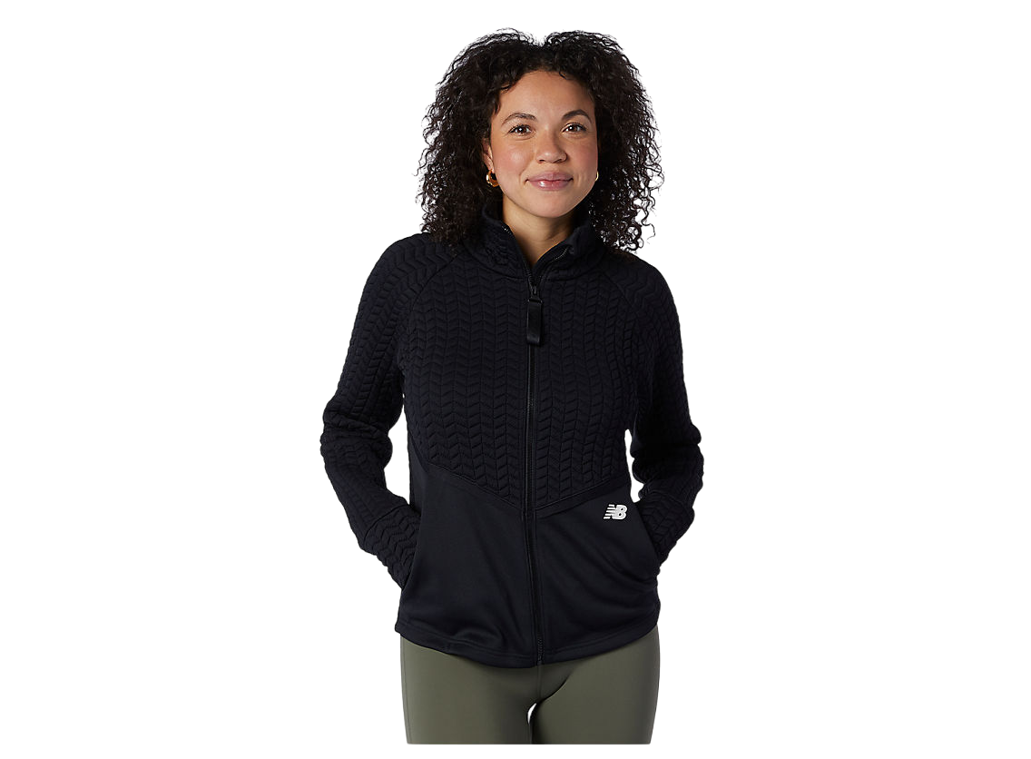 Chamarra new balance heatloft athletic mujer