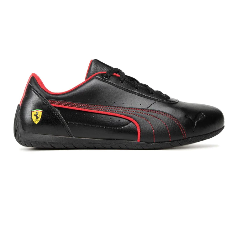 Tenis Puma Ferrari Neo Cat Negro Deportivo Hombre.