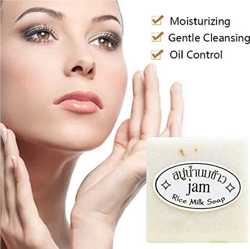Jabon Tailandes de Arroz Leche y Colágeno