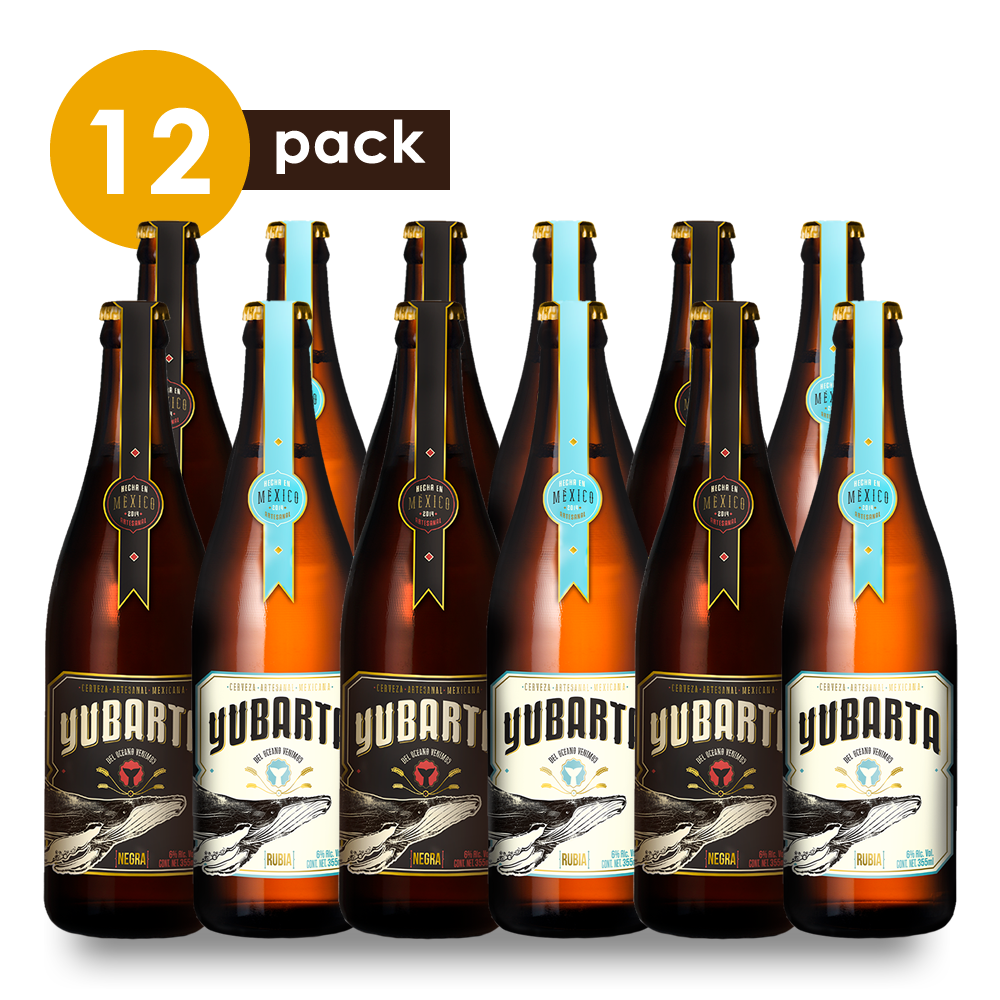 Cerveza Artesanal Yubarta Cervexxa Beerpack 12