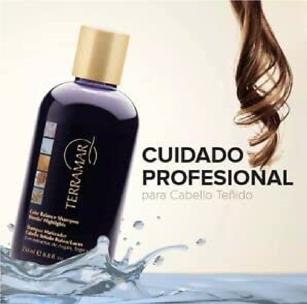 Shampoo Matizador Cabello Teñido Terramar 250 Ml