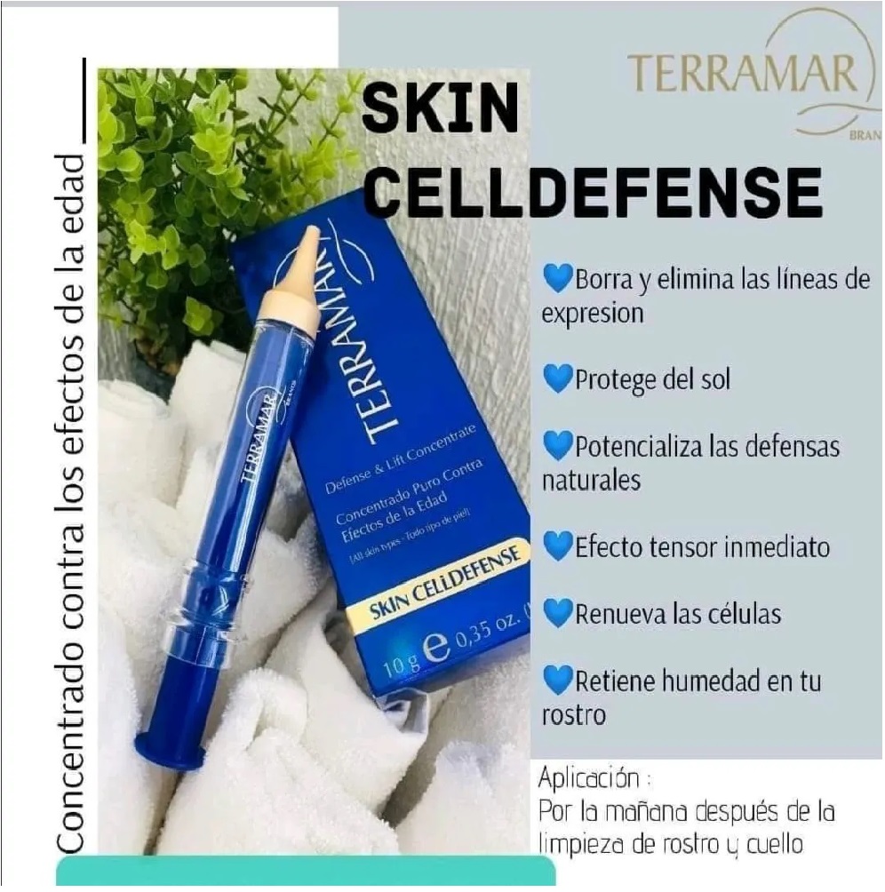SkinCell Defense Concentrado Puro Contra Efectos De La Edad