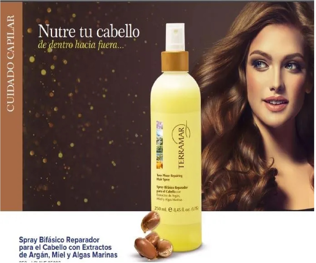 Spray Bifasico Para el Cabello Terramar