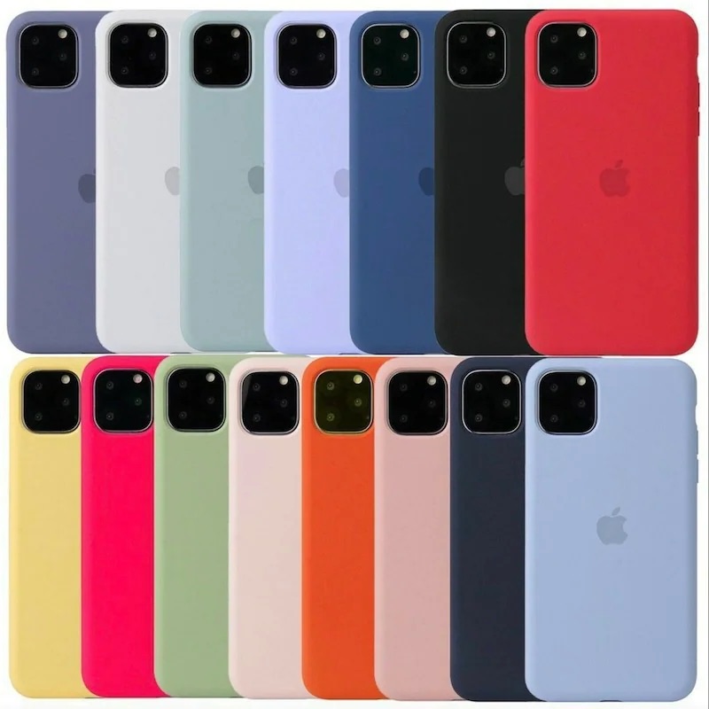 silicon case para IPhone 12 mini color morado 