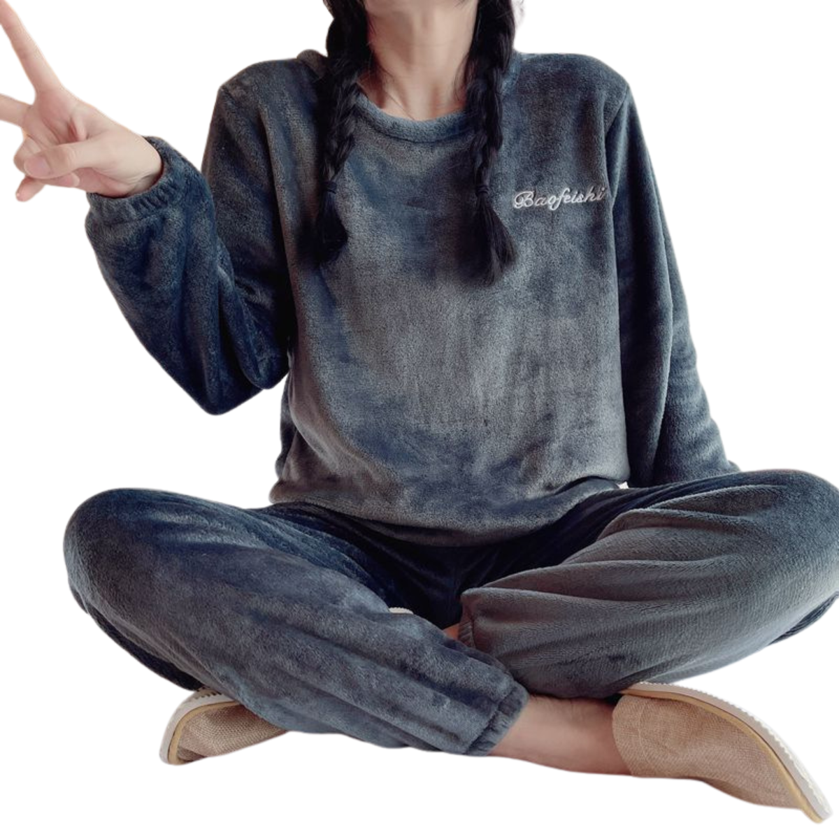 Pijama Invernal Para Mujer De 2 piezas, Suéter y Pantalón "Winter" Mima2