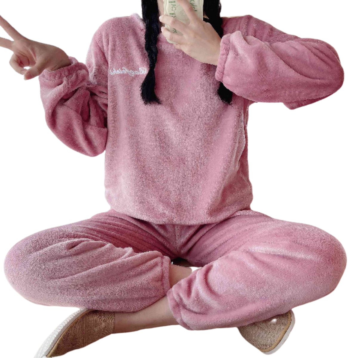 Pijama Invernal Para Mujer De 2 piezas, Suéter y Pantalón "Winter" Mima2