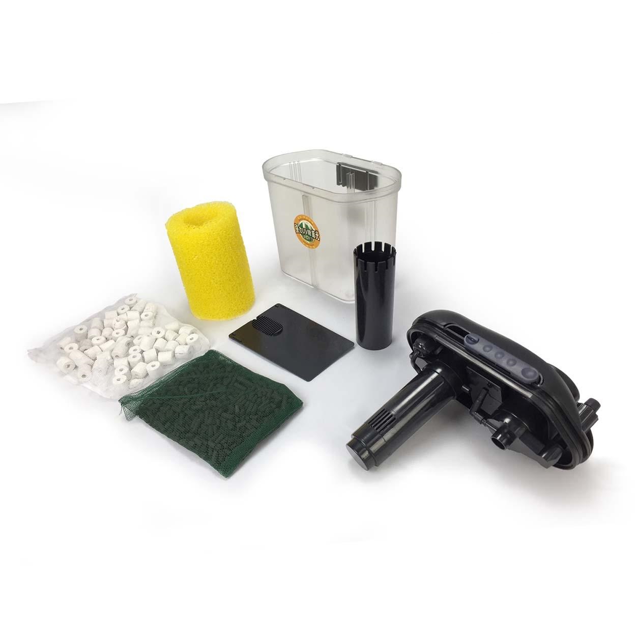 FILTRO DE CANASTA BOYU EFU-05 CON UV DE 5 W PARA ACUARIOS DE 20 - 100 LT 