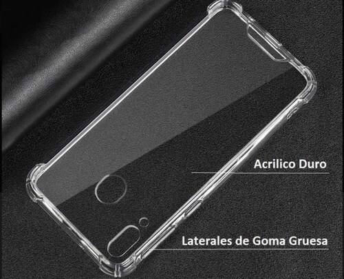 funda acrigel uso rudo antishok con esquinas reforzadas transparente premium para iPhone 6 plus