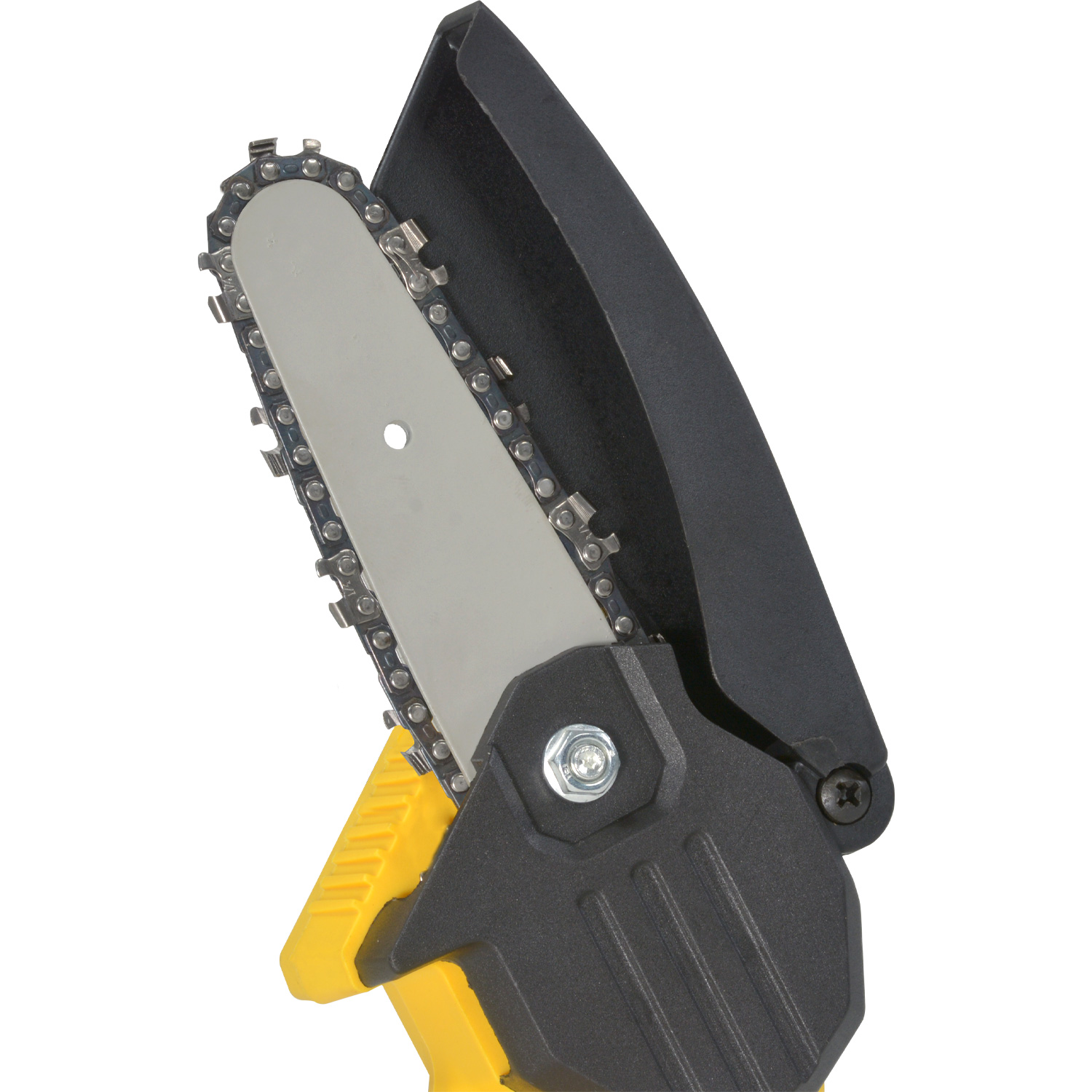 Mini Motosierra Portatil Inalambrica 2 Baterias 3 Cadenas