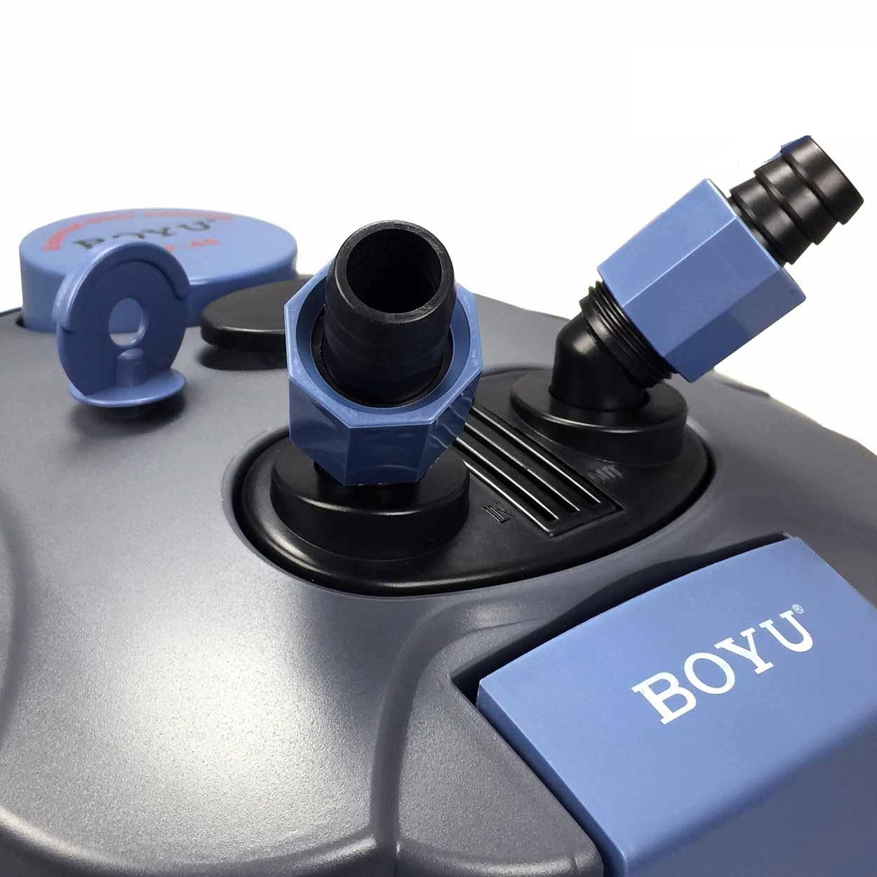 BOYU FILTRO DE CANASTA EF-35 PARA ACUARIOS DE 250-450 LT CON MATERIAL FILTRANE INCLUIDO