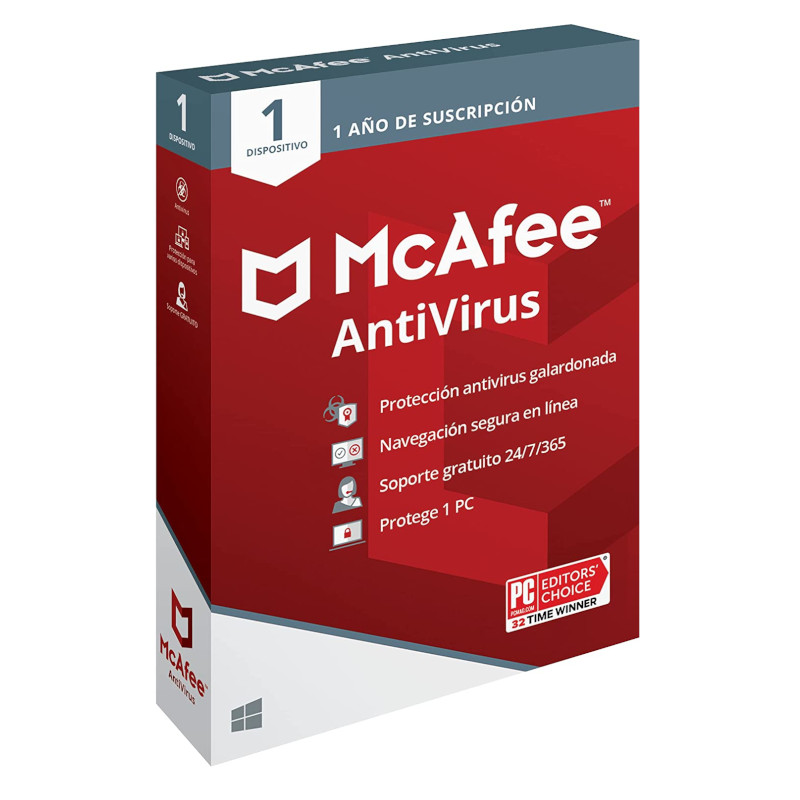McAfee AntiVirus 1 PC