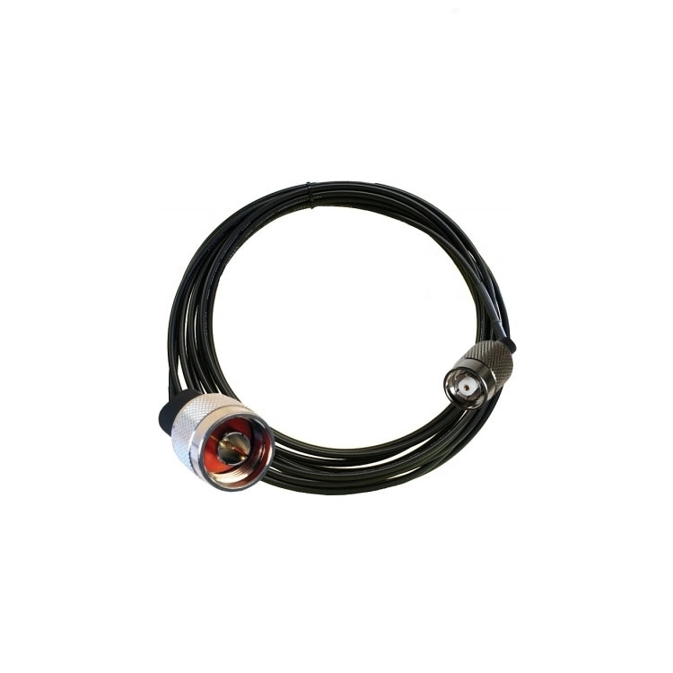 Zebra Cable Coaxial LMR 240, 4.6 Metros, Negro 