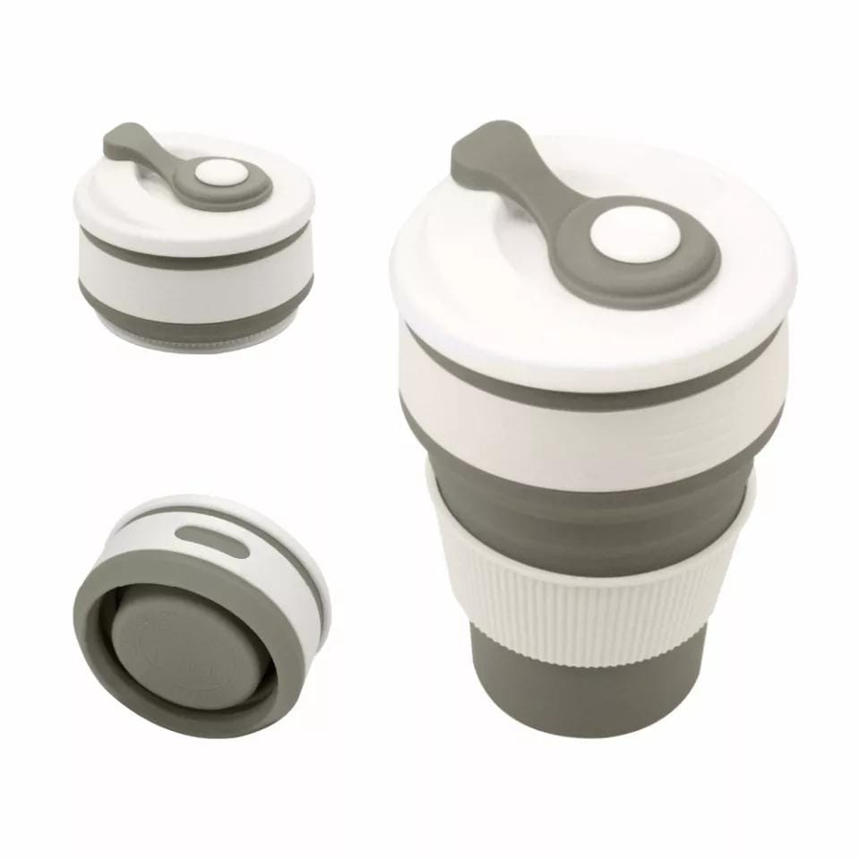 Vaso Termo Plegable De Silicón Libre de BPA Grado Alimenticio