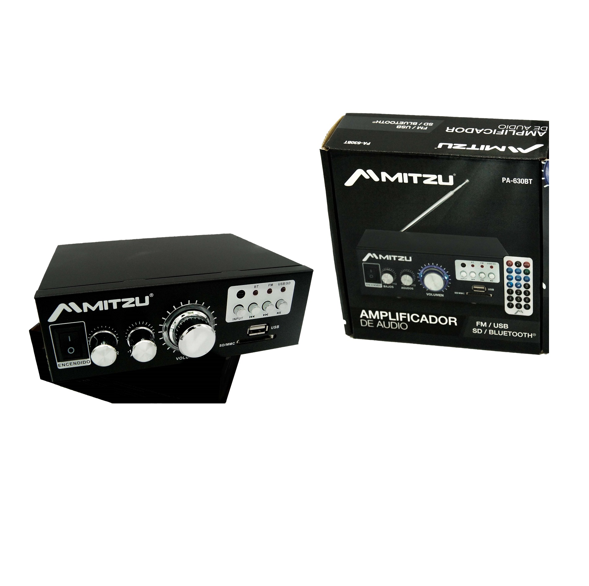 AMPLIFICADOR PERIFONEO CON BLUETOOTH