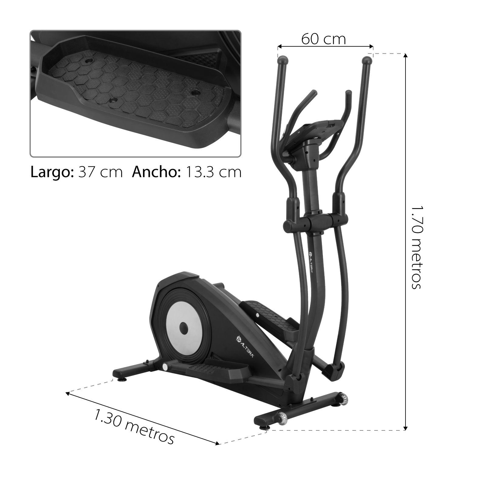 Eliptica Escaladora Bicicleta De120 Kg