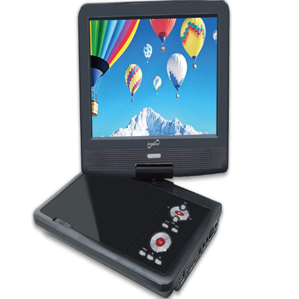 SUPERSONIC DVD Portable Player 9 Pulgadas SC-179DVD| con Pantalla Giratoria