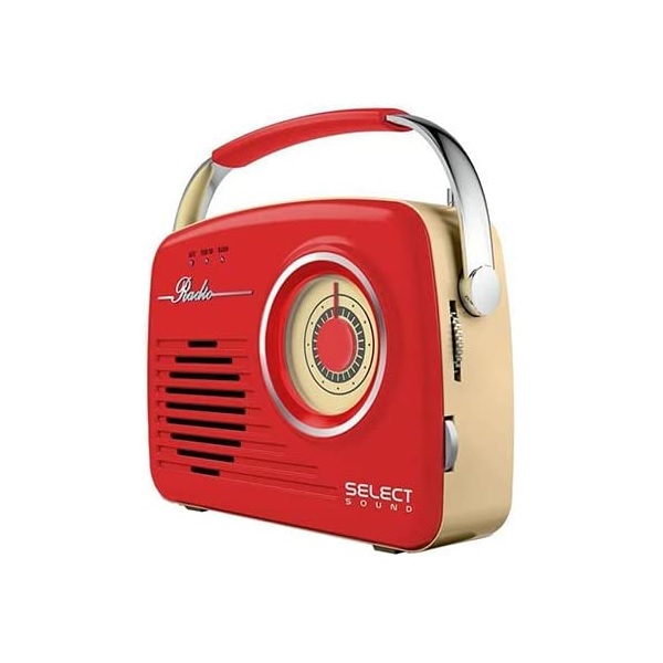 Radio Análogo Select Sound Retro BT1010 con Bluetooth