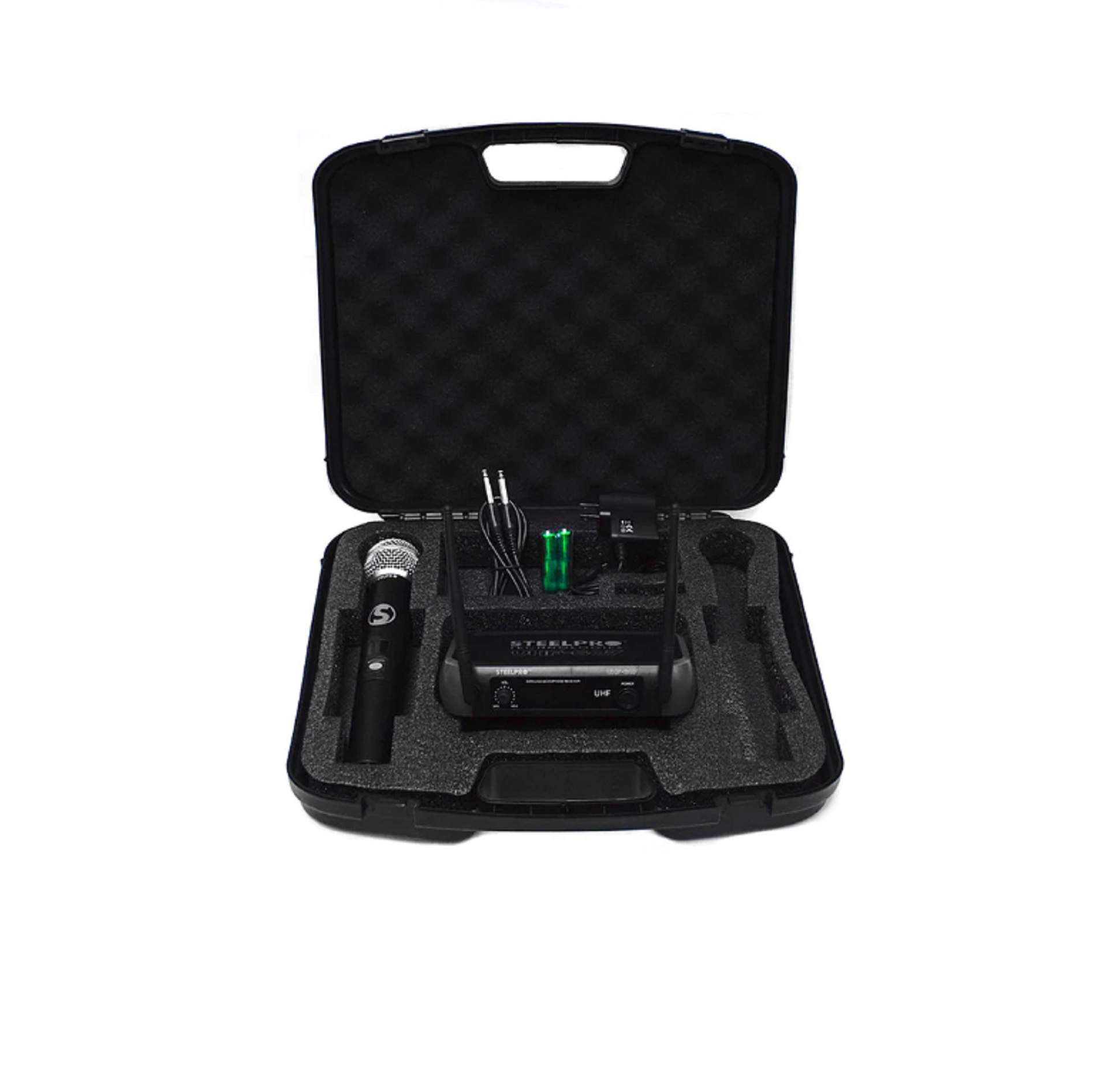 Micrófono Profesional Inalambrico Uhf-607 STEEL PRO