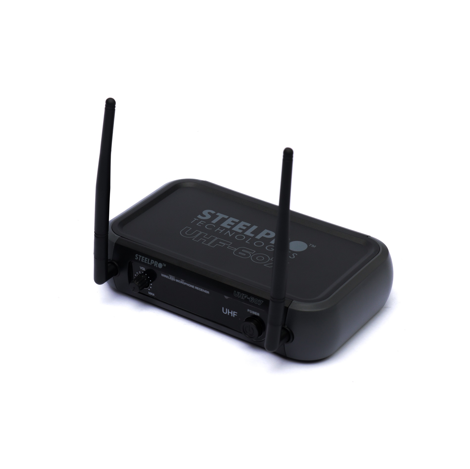 Micrófono Profesional Inalambrico Uhf-607 STEEL PRO