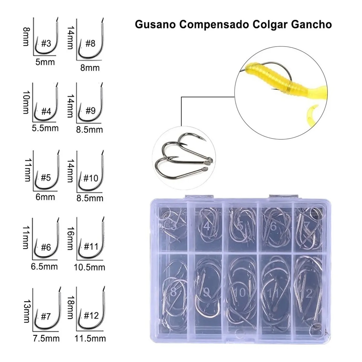 Kit  De Señuelos Para Pesca 