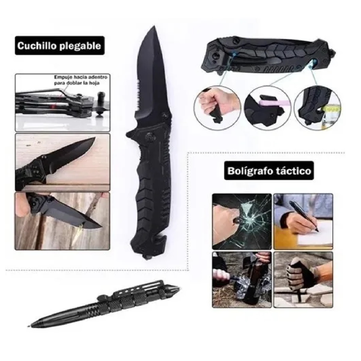 Kit De Supervivencia Emergencia Para Camping Portátil 