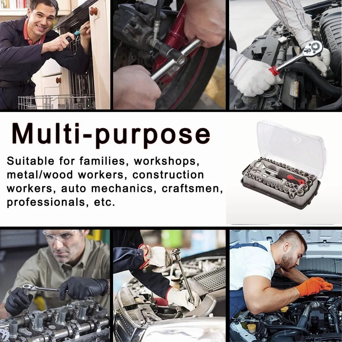 Juego De Dados Herramientas De Reparación 