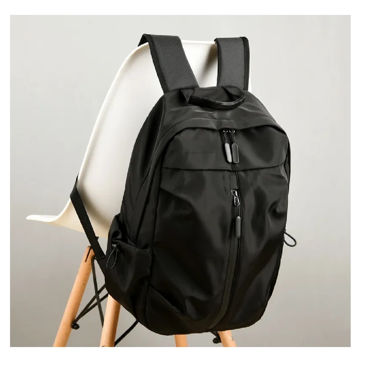 Mochila Laptop ,impermeable Y Resistente Al Desgaste Negra