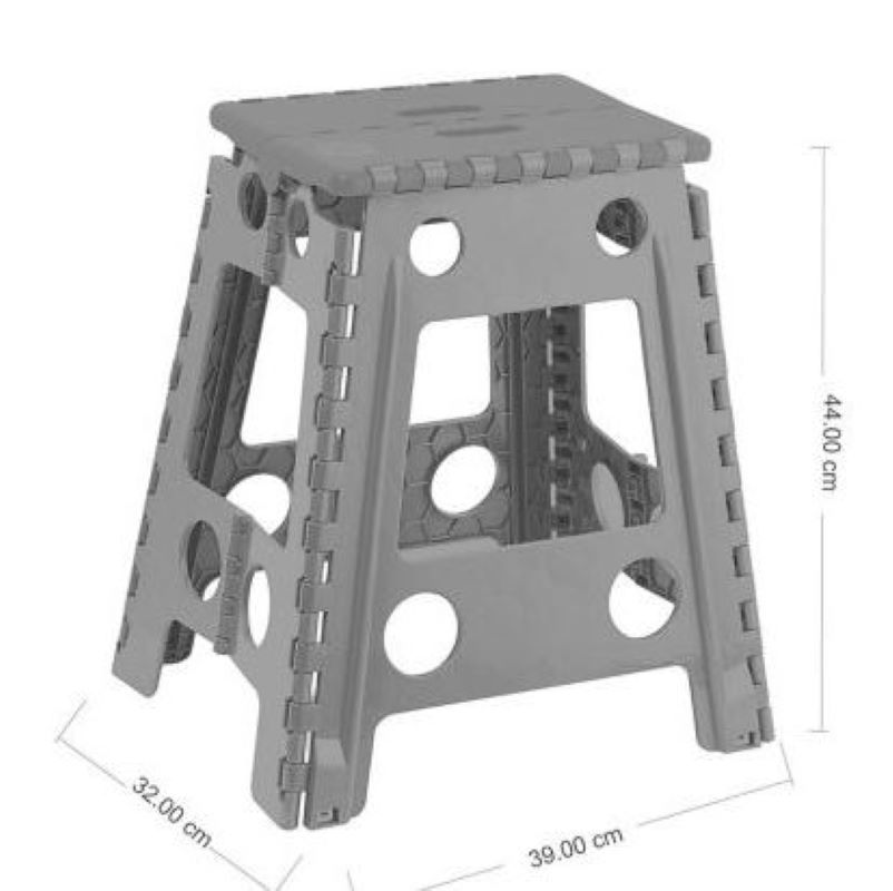 Banco Plegable Vanyplast 633658 de Plástico 