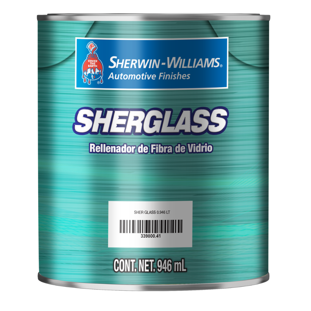 Masilla Poliéster De Fibra De Vidrio Sherglass 946 Ml Sherwin Williams 33980010