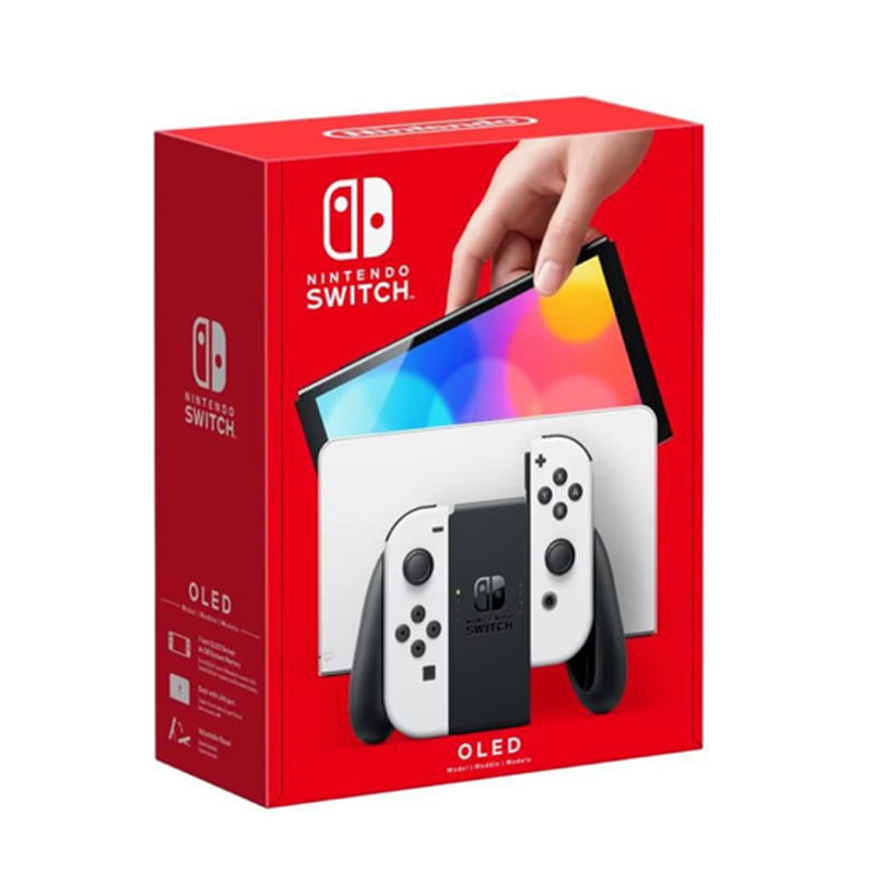  Consola Nintendo Switch Oled Model Joy-Con 7" 64GB - Blanco