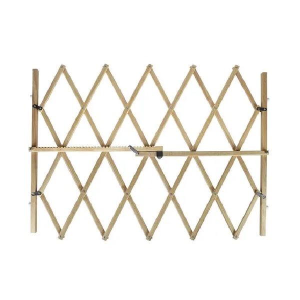 Reja Barandal Madera Perro Plegable Extensible 65 A 104 Cm Fancy Pets