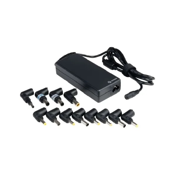 Cargador Universal Laptops 90w Puntas Intercambiables Steren