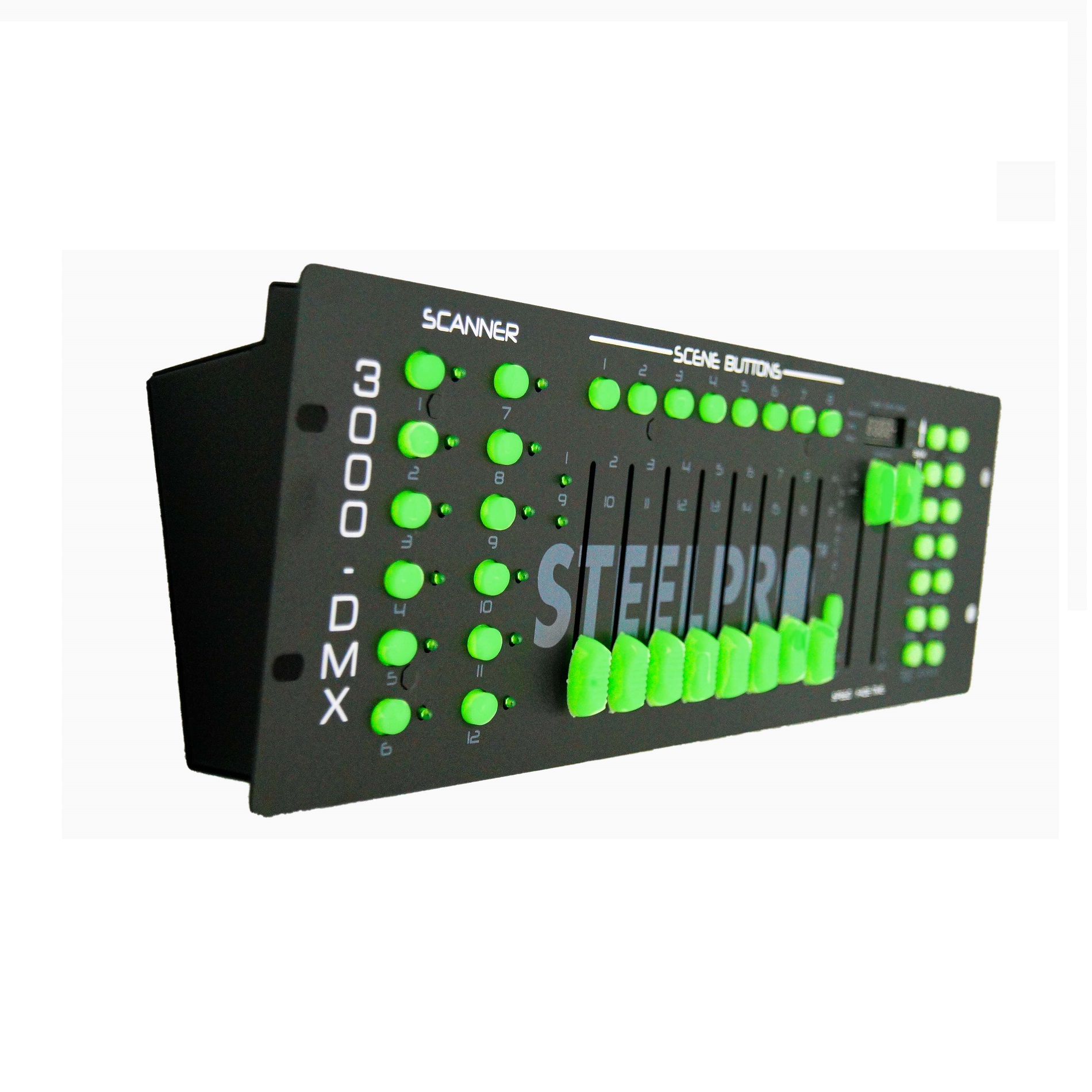 Controlador Iluminación Profesional Dmx Steelpro 
