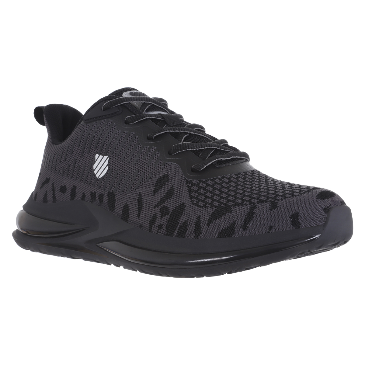 Tenis negros para online hombre