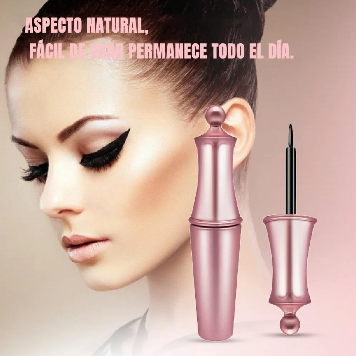 Kit de Pestañas 3d Magneticas con Delineador 