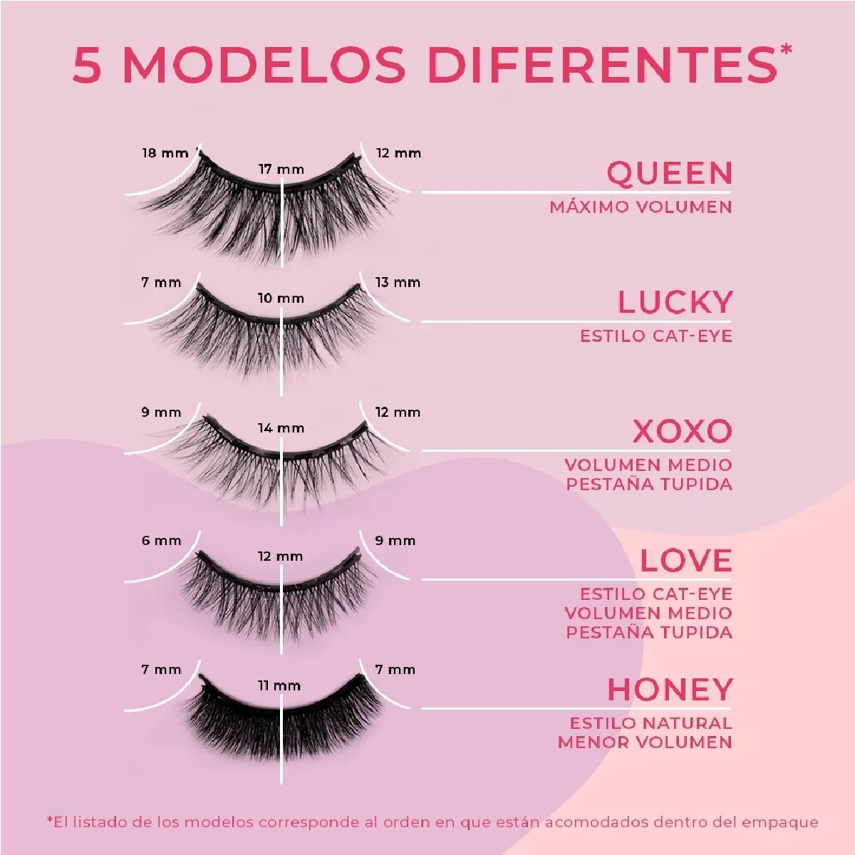 Kit De Pestañas Postizas 3d Magnéticas & Delineador De Ojos