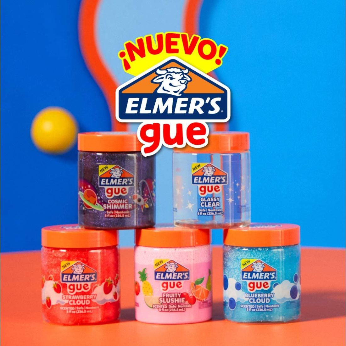 Slime Gue Slushie Con Aroma Frutal 236 ml