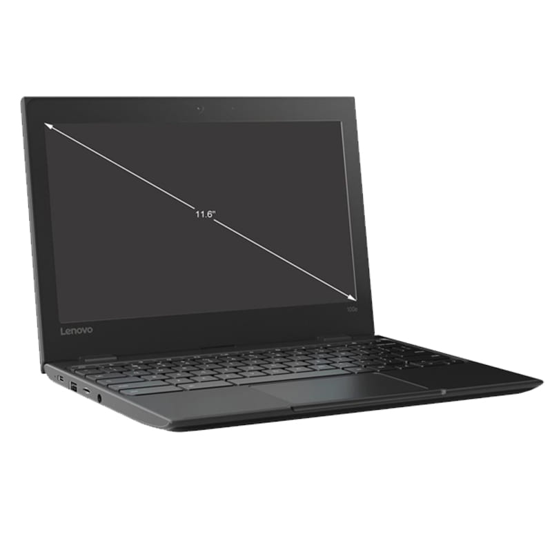 Laptop Lenovo 100e Intel Celeron N4020 4GB/ 64GB Windows 10- Gris Oscuro