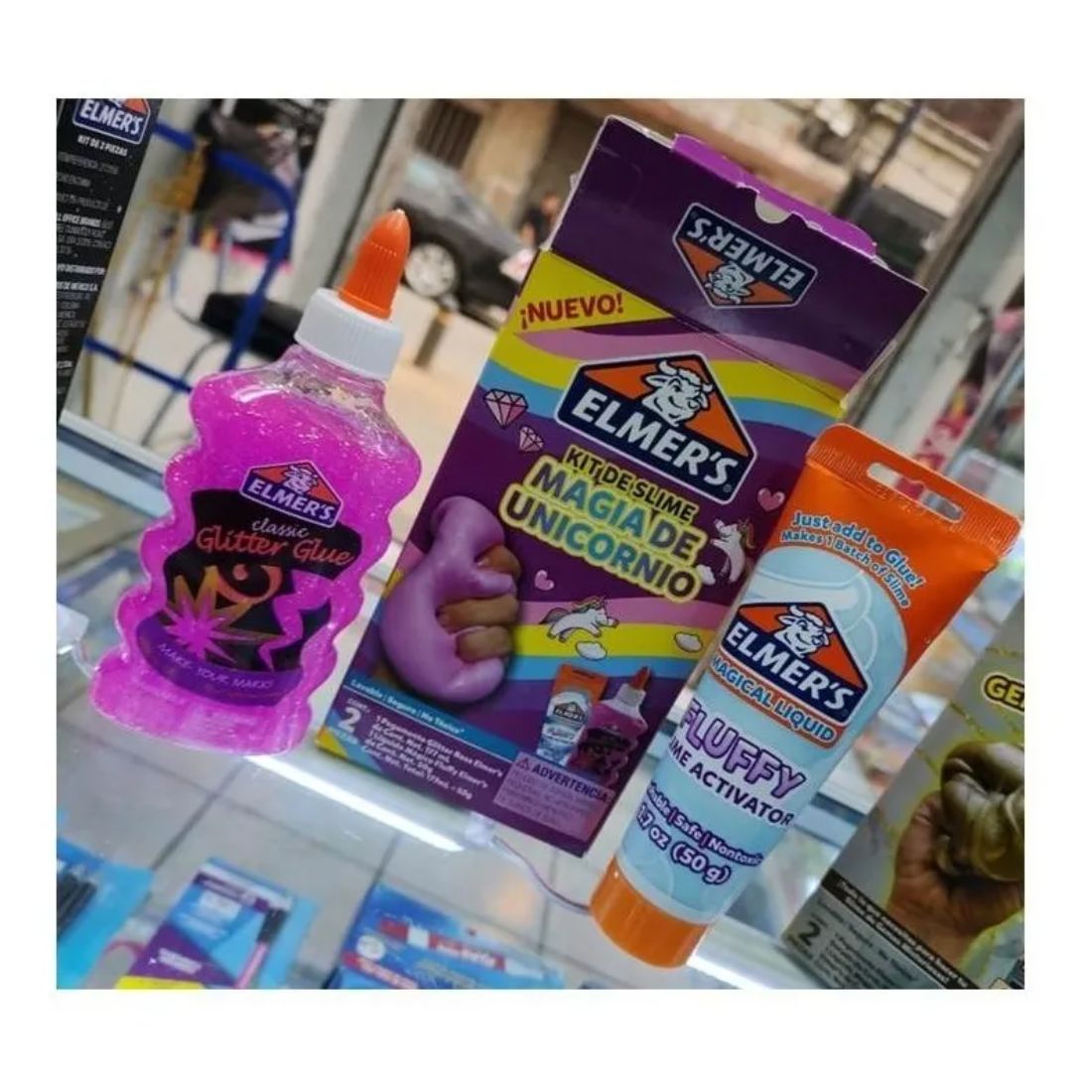 Kit Slime Elmers Magia De Unicornio El Original