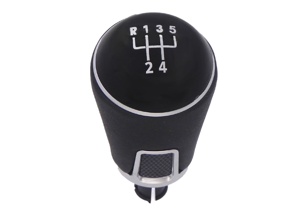 Pomo Perilla Palanca de Cambios 5 Velocidades Forro Vinipiel Compatible Jetta Vento Gol Beetle Polo Caddy