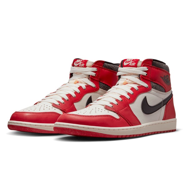 TENIS AIR JORDAN 1 RETRO HIGH OG CHICAGO ROJO BLANCO DZ5485 612