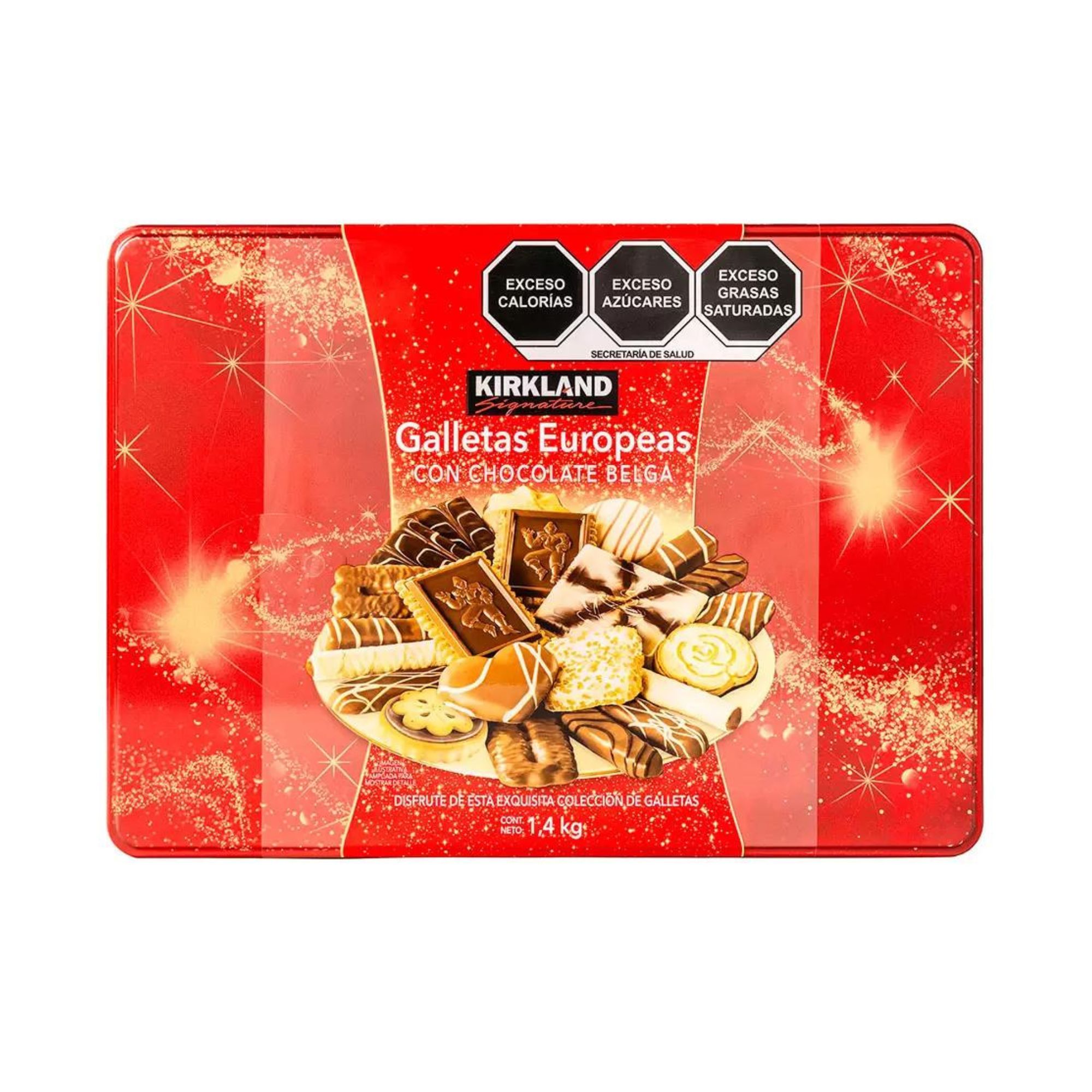 Galletas Europeas Con Chocolate Belga Kirkland 1.4 Kg