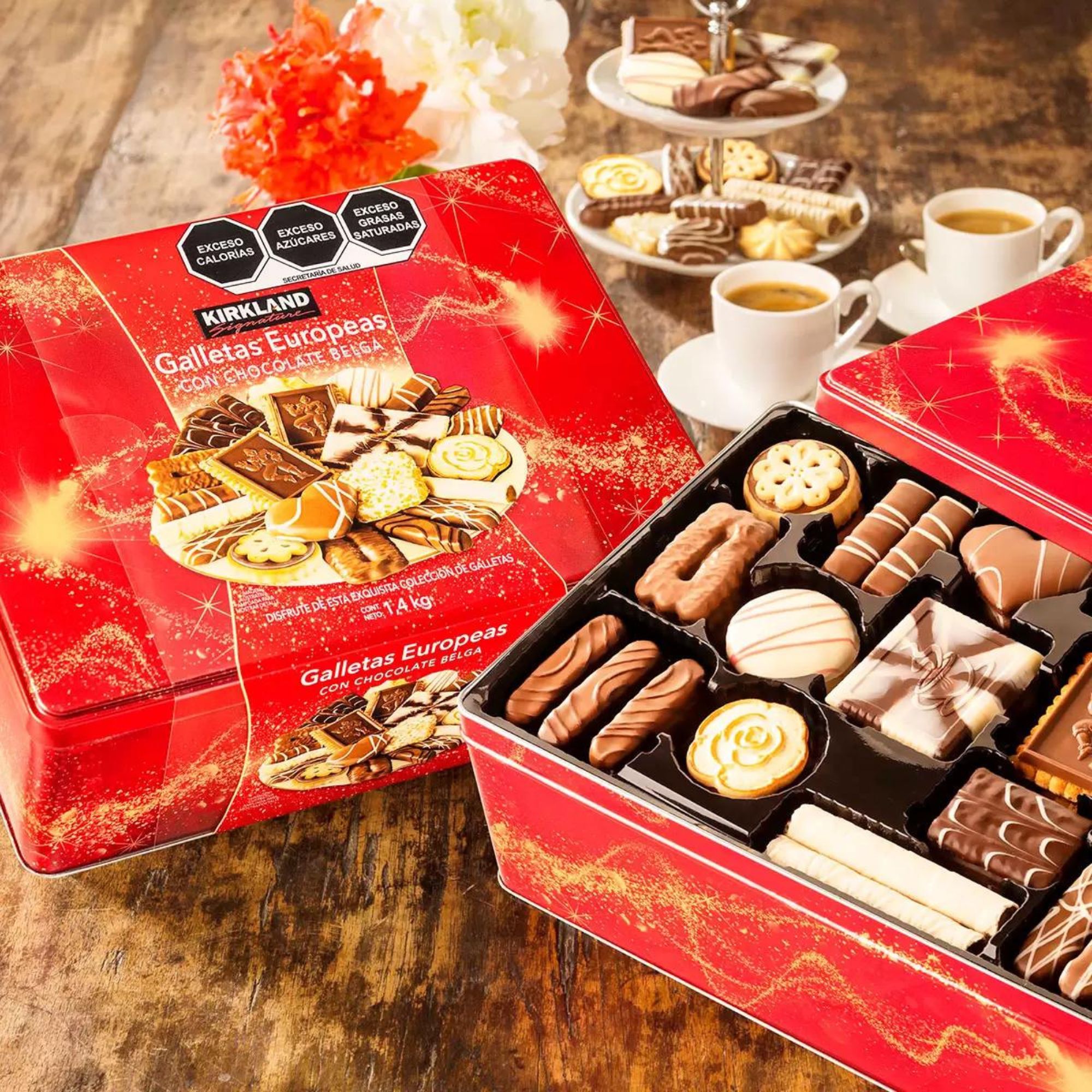 Galletas Europeas Con Chocolate Belga Kirkland 1.4 Kg