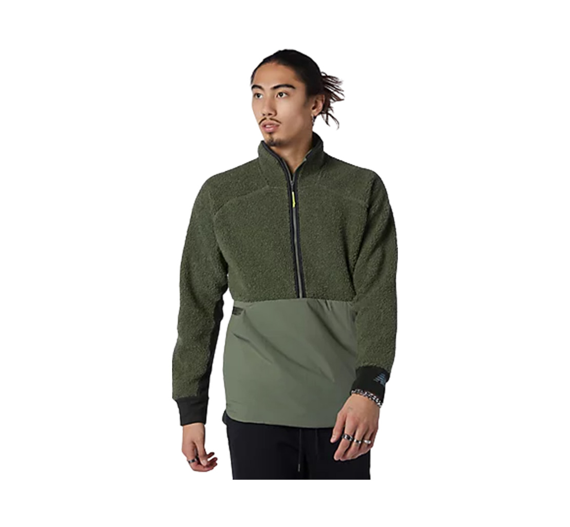 Chamarra new balance q speed sherpa