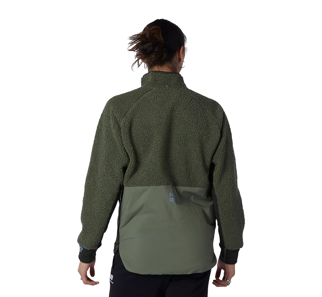 Chamarra new balance q speed sherpa